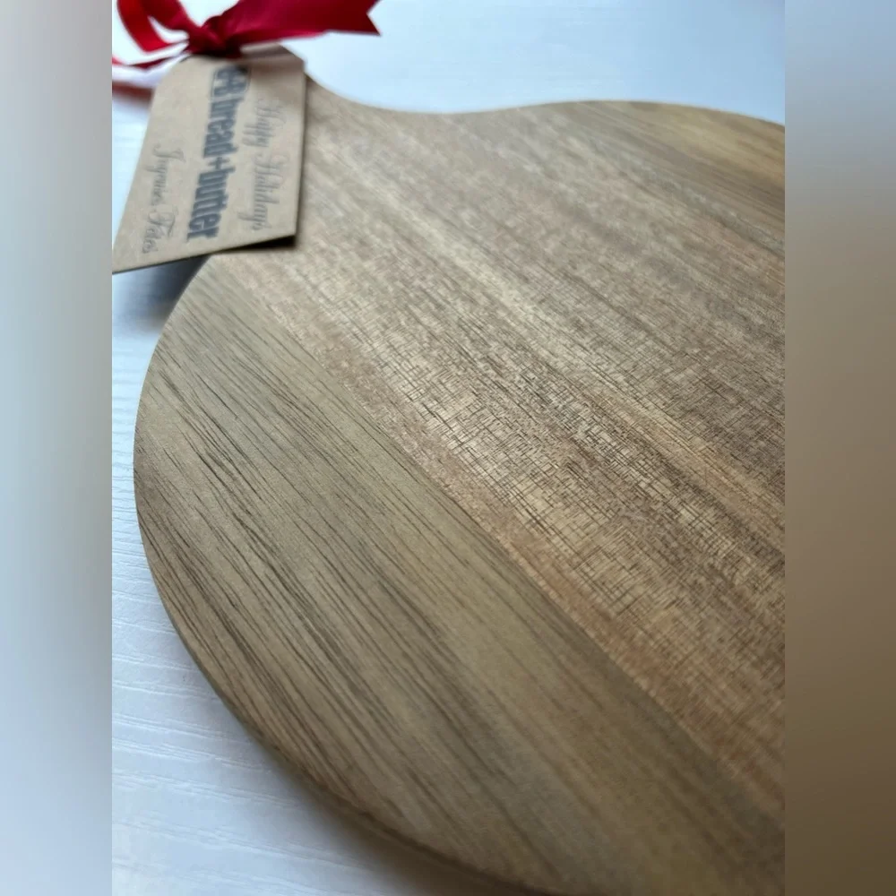 NWT bread and butter wooden board